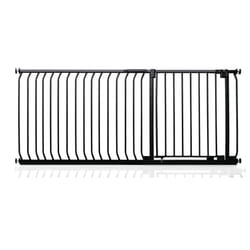 Safetots Elite Pressure Safety Gate - Matt Black, 171cm - 180cm