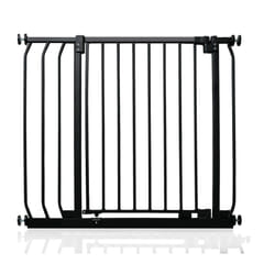 Safetots Elite Pressure Safety Gate - Matt Black, 80cm - 89cm
