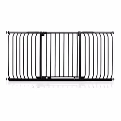 Safetots Elite Pressure Safety Gate - Matt Black, 179cm - 188cm