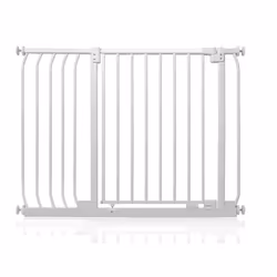 Safetots Elite Pressure Safety Gate - Matt White, 98cm -107cm