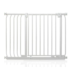 Safetots Elite Pressure Safety Gate - Matt White, 98cm -107cm