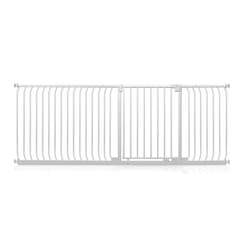 Safetots Elite Pressure Safety Gate - Matt White, 216cm - 225cm