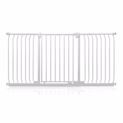 Safetots Elite Pressure Safety Gate - Matt White, 170cm - 179cm