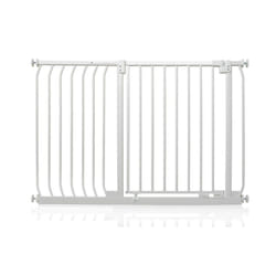 Safetots Elite Pressure Safety Gate - Matt White, 116cm - 125cm