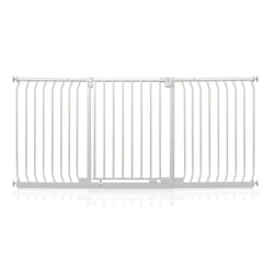 Safetots Elite Pressure Safety Gate - Matt White, 188cm - 197cm