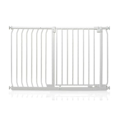 Safetots Elite Pressure Safety Gate - Matt White, 125cm - 134cm
