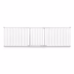 Safetots Elite Pressure Safety Gate - Matt White, 271cm - 280cm