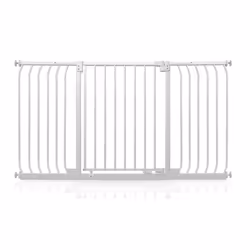 Safetots Elite Pressure Safety Gate - Matt White, 143cm - 152cm