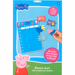 Peppa Pig Behaviour Tracker Full Week Reward Chart Over 100 Stickers
