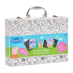 Peppa Pig Scratch, Draw & Colour Art Activity Case