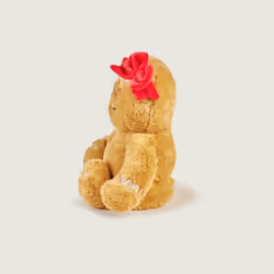 Cozy Plush Gingerbread Girl Microwavable Toy