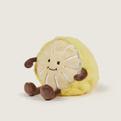 Cozy Plush Sliced Lemon Microwavable Toy