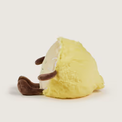 Cozy Plush Sliced Lemon Microwavable Toy