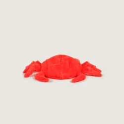 Cozy Plush Crab Microwavable Toy
