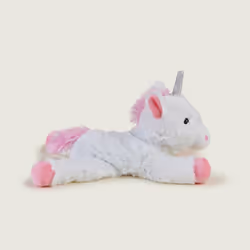 Cozy Plush Laying Unicorn Microwavable Toy