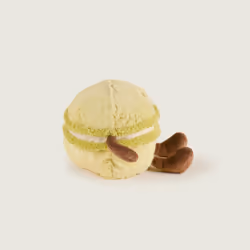 Cozy Plush Macaroon Microwavable Toy