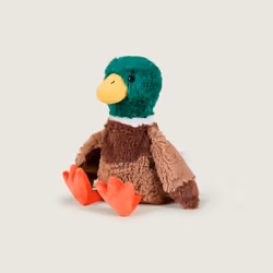 Cozy Plush Mallard Microwavable Toy