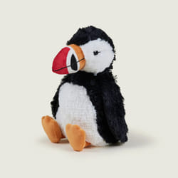 Cozy Plush Puffin Microwavable Toy