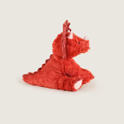 Cozy Plush Triceratops Dinosaur Microwavable Toy