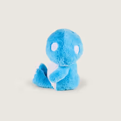 Cozy Plush Blue Mushroom Microwavable Toy