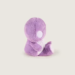Cozy Plush Purple Mushroom Microwavable Toy