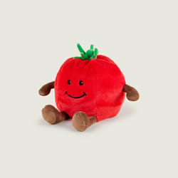 Cozy Plush Tomato Microwavable Toy