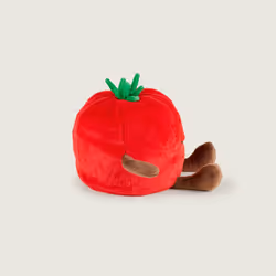 Cozy Plush Tomato Microwavable Toy