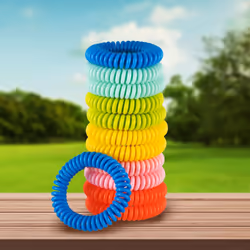 12 Pack Mosquito Repellent Bracelets Non-Toxic Insect Protection Wristbands