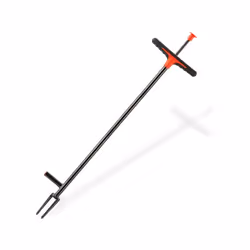Weed Puller Stand Up Weeder Hand Tool with 2 Claws Foot Pedal Long Root Picker