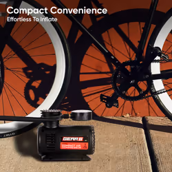 12V Car Tyre Compact Air Compressor Pump Bike Cycle 300 PSI Cord Inflator