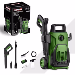 Pressure Washer 1600W Portable Jet Spray Electric with Hose Reel 120 Bar Nozzle