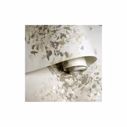 Beige Tree Wallpaper Hand Painted Effect Silver Metallic Shimmer Beacon Fell