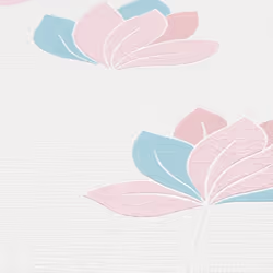 White Textured Wallpaper Rose Blue Floral Flower Stems Non-Woven Vinyl Erismann