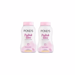 2 x 50g PONDS Pinkish Glow Translucent POWDER Oil Spot Blemish Control