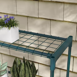 Outsunny Plant Stand, 4-Tier Planter Holder Flower Display Rack, Dark Green - Additional view 8