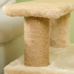 PawHut Dog Steps for Bed 4 Step Pet Stairs Cat House with Detachable Cover - Additional view 8