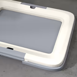 PawHut Dog Toilet Tray, Dog Litter Tray for Training Dogs, 63 x 49 x 6cm - Additional view 5