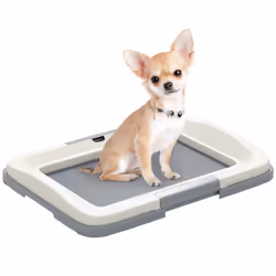 PawHut Dog Toilet Tray, Dog Litter Tray for Training Dogs, 63 x 49 x 6cm - Additional view 7