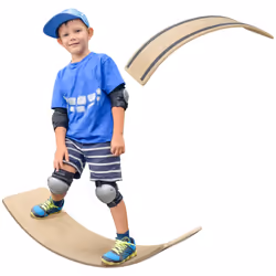 AIYAPLAY Kids Wooden Balance Board for Children, for 3-8 Years Old