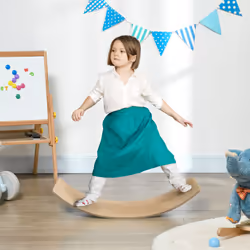 AIYAPLAY Kids Wooden Balance Board for Children, for 3-8 Years Old