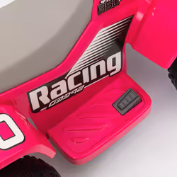 AIYAPLAY 6V Electric Quad Bike for Kids w/ Forward Backward, Pink - Additional view 8