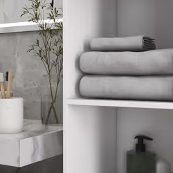 kleankin High Gloss Bathroom Storage Cabinet with Adjustable Shelves White - Additional view 7