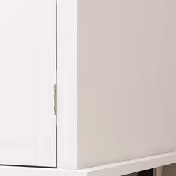HOMCOM Rolling Kitchen Island Cart with Rubber Wood Top, Spices White - Additional view 7