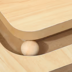 PawHut 87cm Cat Scratching Post, 3-in-1 Cat Scratcher w/ Track Ball Toy - Additional view 8