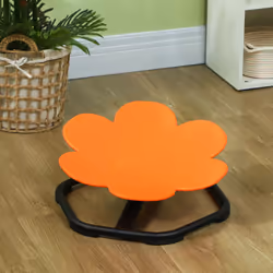 AIYAPLAY Sensory Spinning Chair for Kids, for Balance, Coordination, Orange - Additional view 9
