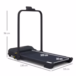 HOMCOM 2.5HP Folding Treadmill Walking Pad with Remote Control, 1-10km/h - Additional view 4