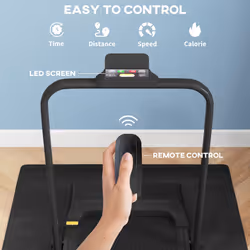 HOMCOM 2.5HP Folding Treadmill Walking Pad with Remote Control, 1-10km/h - Additional view 5