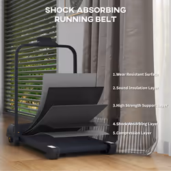 HOMCOM 2.5HP Folding Treadmill Walking Pad with Remote Control, 1-10km/h - Additional view 6