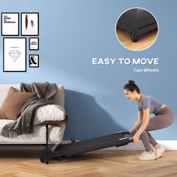 HOMCOM 2.5HP Folding Treadmill Walking Pad with Remote Control, 1-10km/h - Additional view 7