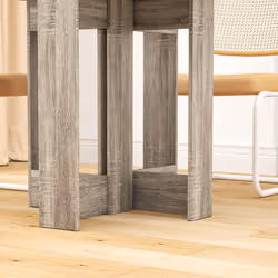 HOMCOM Folding Dining Table Foldable Drop Leaf Dinner Table for Kitchen Grey - Additional view 7